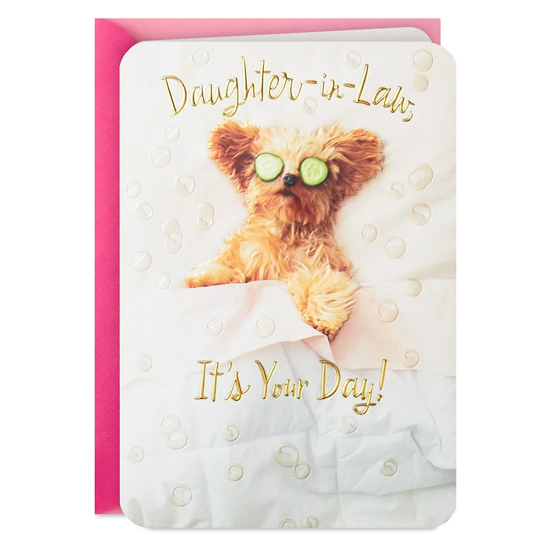 Relaxation All Day Through Birthday Card for Daughter-in-Law for only USD 5.99 | Hallmark