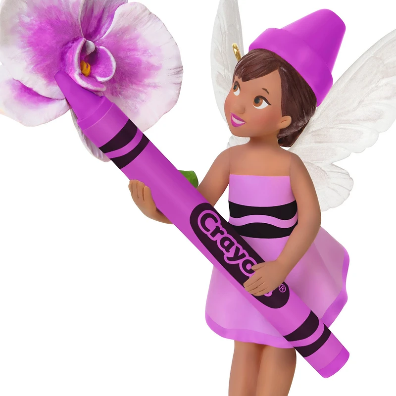 Crayola® Orchid Fairy Ornament for only USD 23.99 | Hallmark