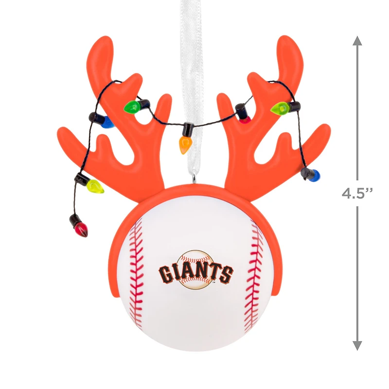 MLB San Francisco Giants™ Reindeer Baseball Hallmark Ornament for only USD 12.99 | Hallmark