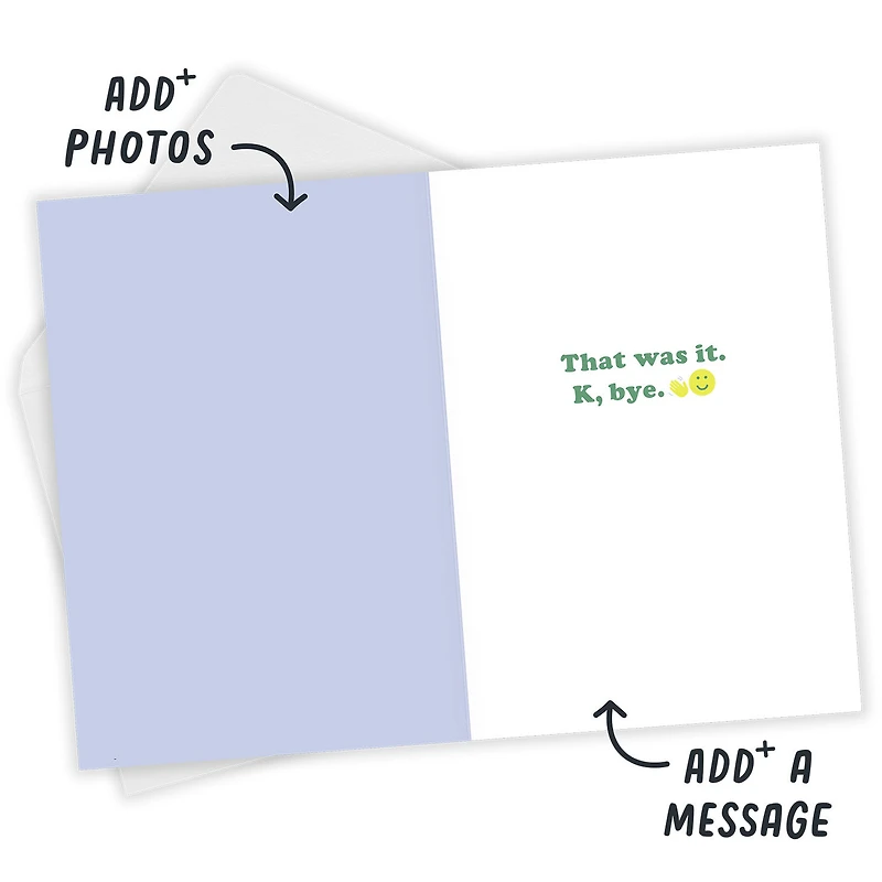 Smiley Face Hi Custom Card for only USD 4.99 | Hallmark