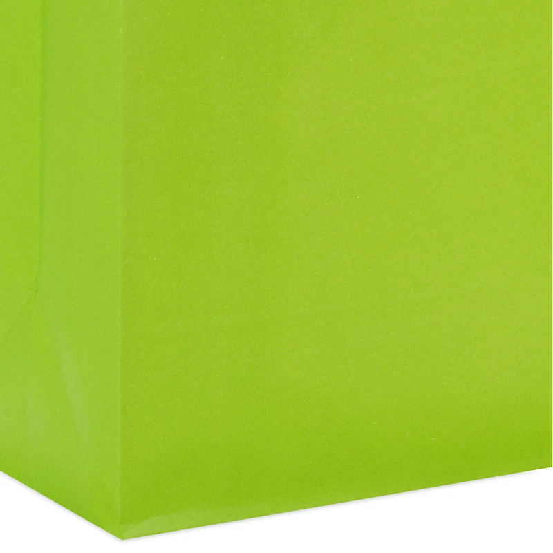 9.6" Solid Lime Green Medium Gift Bag for only USD 3.49 | Hallmark