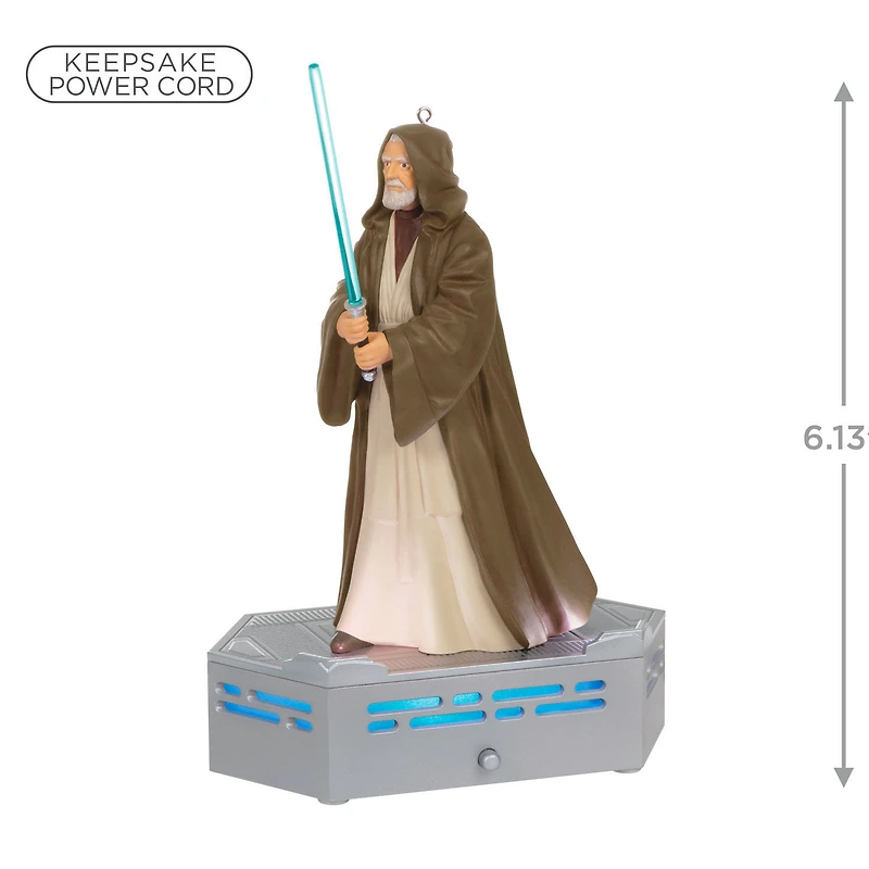 Star Wars: A New Hope™ Collection Obi-Wan Kenobi™ Ornament With Light and Sound for only USD 29.99 | Hallmark