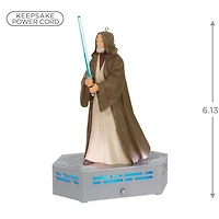 Star Wars: A New Hope™ Collection Obi-Wan Kenobi™ Ornament With Light and Sound for only USD 29.99 | Hallmark