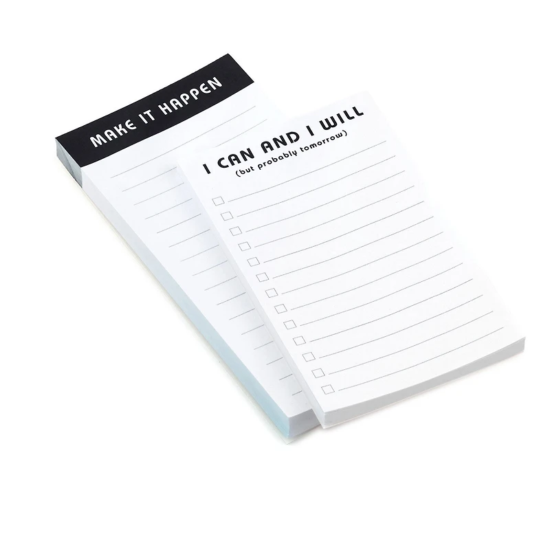 Black and White Zig-Zag Memo Pads and Caddy Set for only USD 9.99 | Hallmark