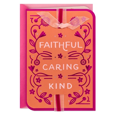 Faithful, Caring and Kind Religious Mother's Day Card for only USD 6.99 | Hallmark