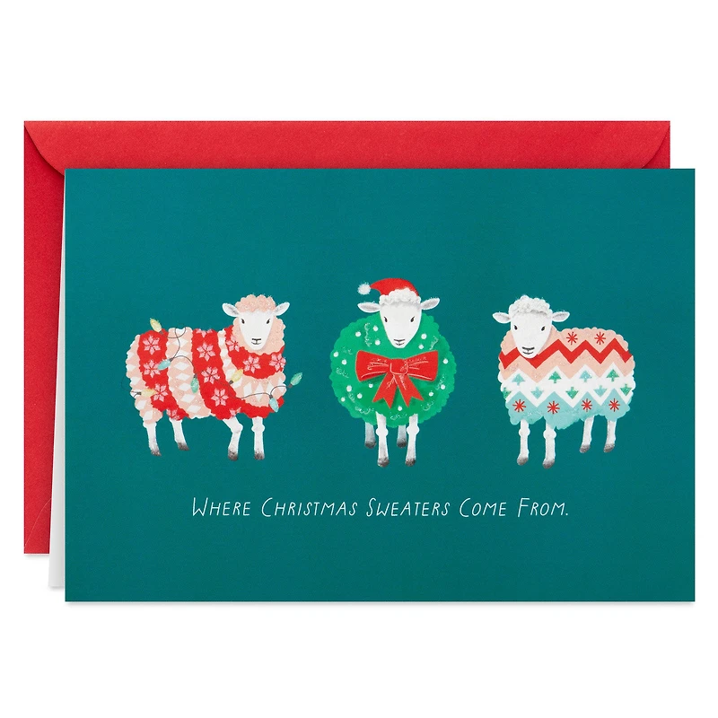 Merry Wishes to Ewe Funny Boxed Christmas Cards, Pack of 16 for only USD 12.49 | Hallmark