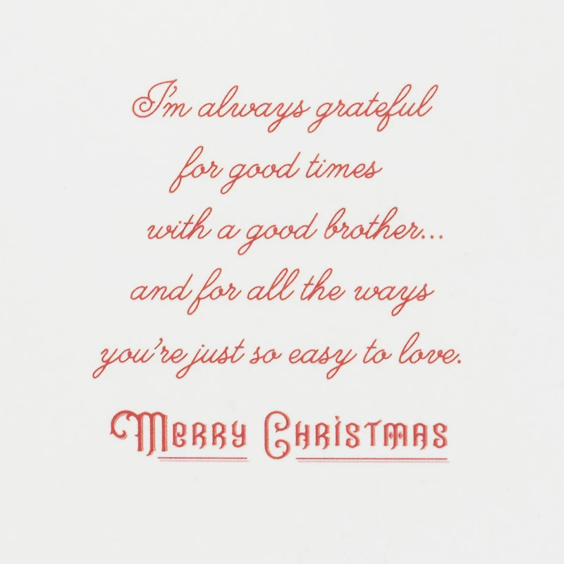 Family Memories and Love Christmas Card for Brother for only USD 5.59 | Hallmark