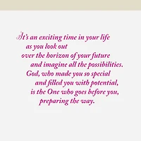 Look With Eyes of Faith Religious Graduation Card for Granddaughter for only USD 2.99 | Hallmark