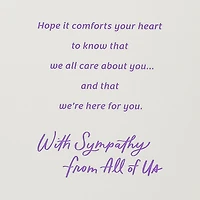 We're Here for You Sympathy Card from All for only USD 6.99 | Hallmark
