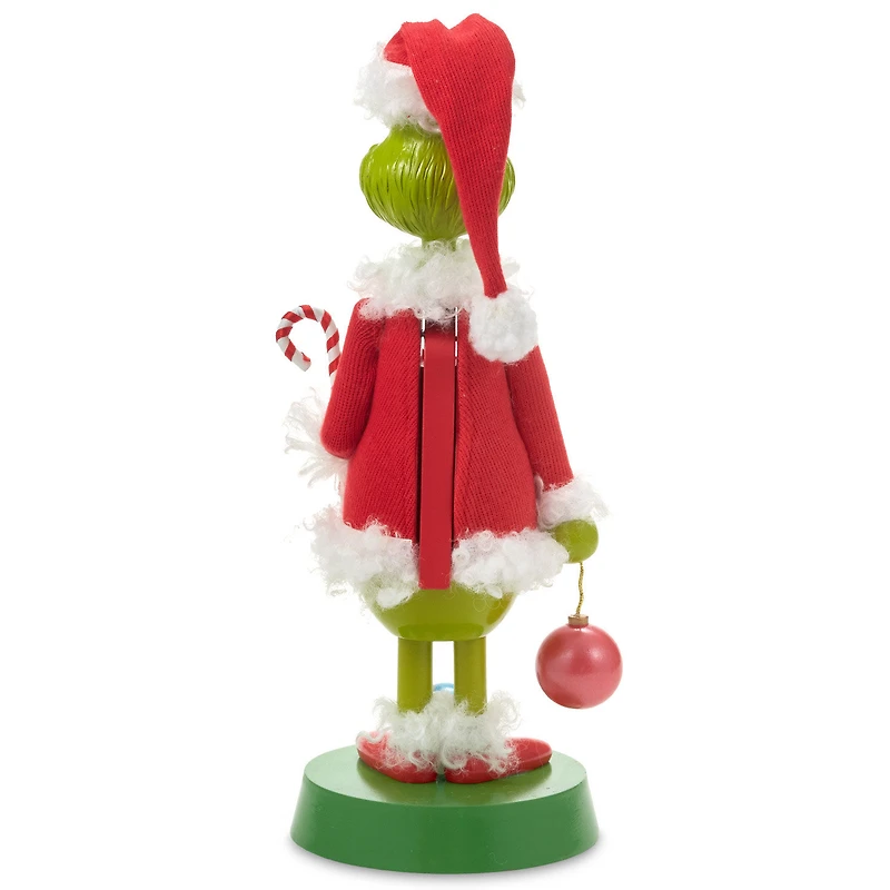 Dr. Seuss's How the Grinch Stole Christmas!™ Grinch in Santa Suit Nutcracker Figurine, 12" for only USD 68.99 | Hallmark