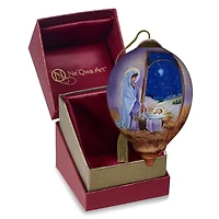 Ne'Qwa Art O Night Divine Mary and Baby Jesus Glass Christmas Ornament for only USD 35.00 | Hallmark