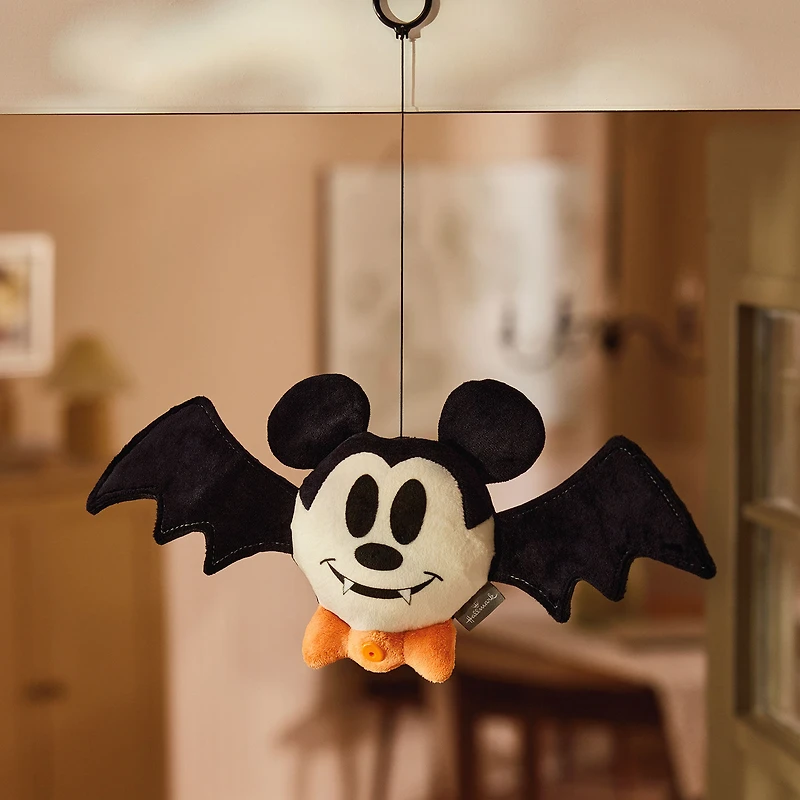 Disney Mickey Mouse Drop-n-Greet Bat Plush With Motion-Activated Sound and Motion, 8" for only USD 26.99 | Hallmark