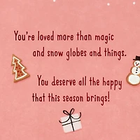You Deserve All the Happy Christmas Card for Great-Granddaughter for only USD 4.59 | Hallmark