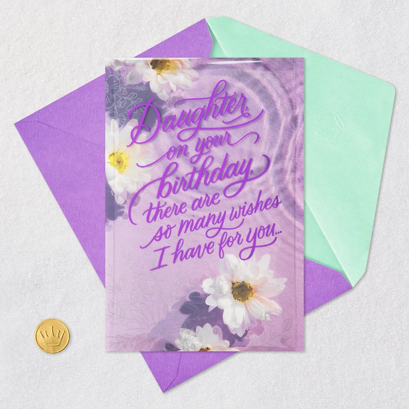 I Have So Many Wishes for You Birthday Card for Daughter for only USD 7.99 | Hallmark