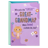 Greatly Nice and Nice to Hug Mother's Day Card for Great-Grandma from Kids for only USD 5.59 | Hallmark