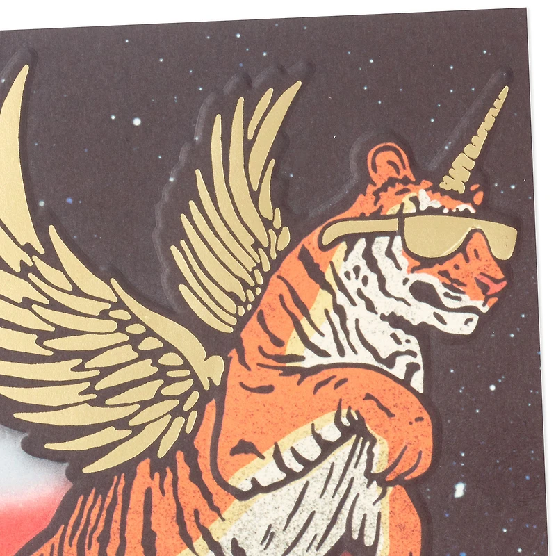 Almost Too Awesome Flying Tiger Card for only USD 4.49 | Hallmark