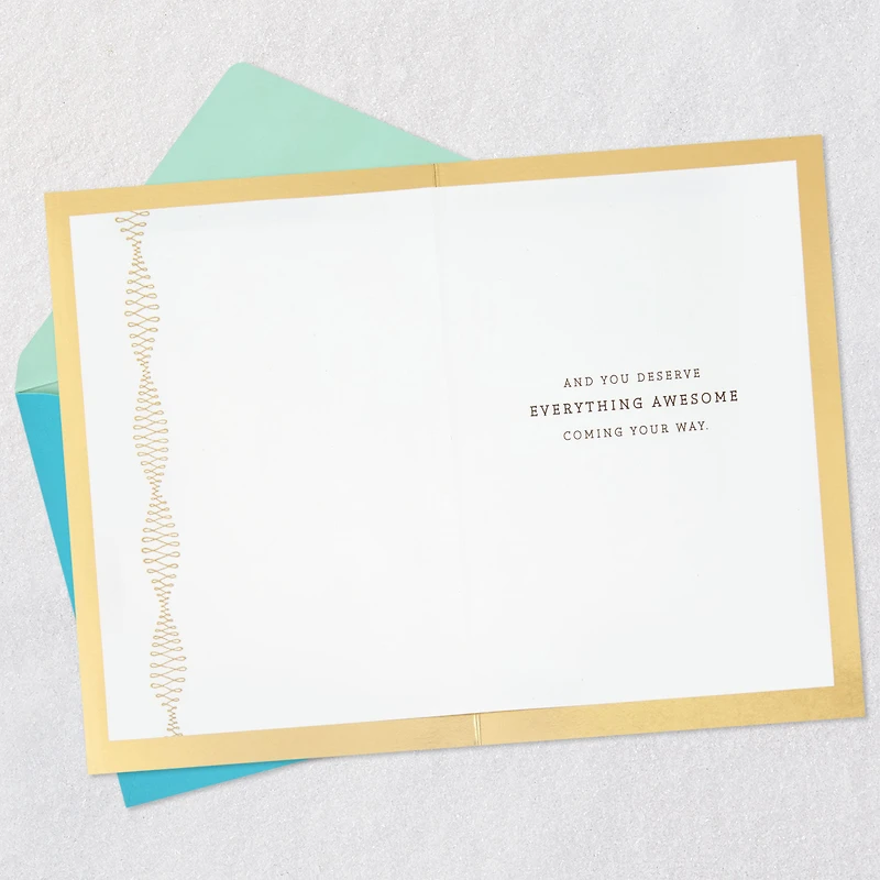 You Deserve Everything Awesome Encouragement Card for only USD 6.99 | Hallmark