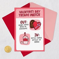 Be On Trend Funny Valentine's Day Card for only USD 3.99 | Hallmark