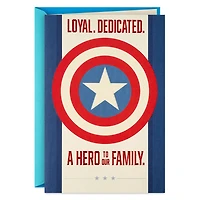 Marvel Captain America You're One of the Good Guys Birthday Card for Family Member for only USD 5.59 | Hallmark