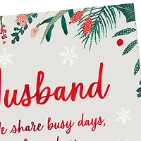 Grateful to Share All My Days With You Christmas Card for Husband for only USD 2.99 | Hallmark