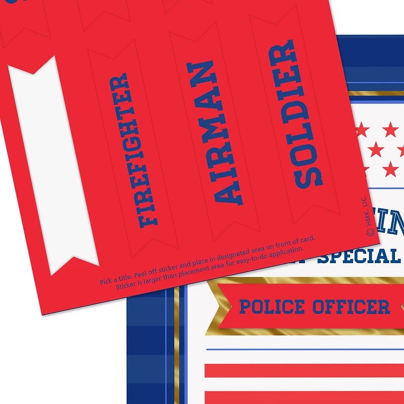 You've Earned This Patriotic Customizable Graduation Card With Title Stickers for only USD 2.99 | Hallmark