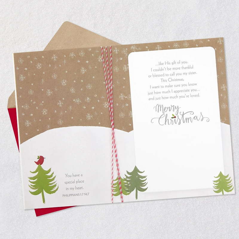You're the Best Gift Religious Christmas Card for Sister for only USD 5.59 | Hallmark