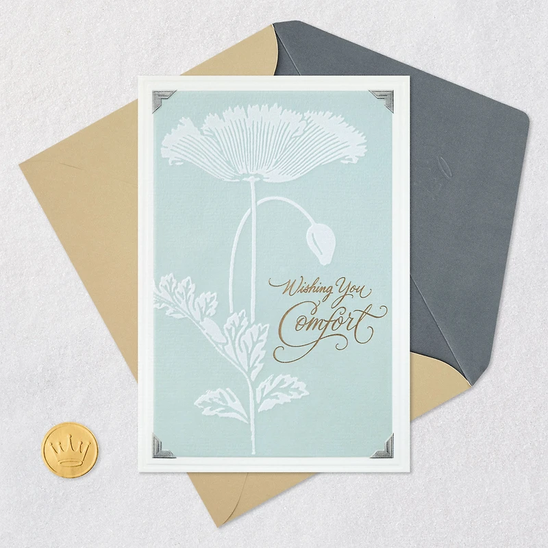 Wishing You Comfort and Peace Sympathy Card for only USD 5.59 | Hallmark