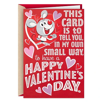 Not So Small Way Funny Musical Pop-Up Valentine's Day Card for only USD 7.59 | Hallmark