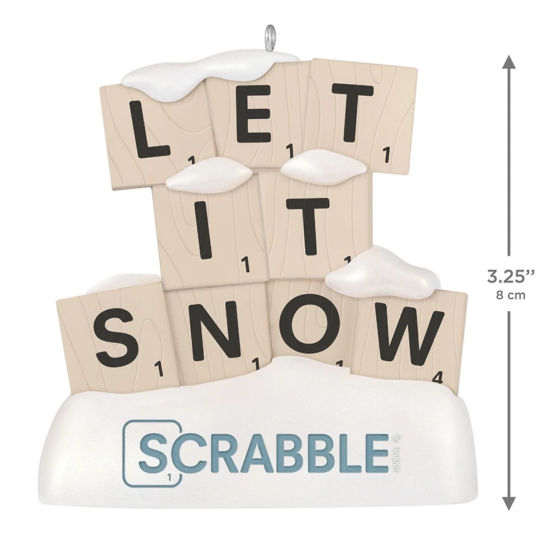Hasbro® Scrabble® Let It Snow Ornament for only USD 19.99 | Hallmark