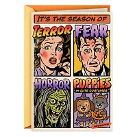 The Season of Terror and Puppies Funny Halloween Card for only USD 3.69 | Hallmark