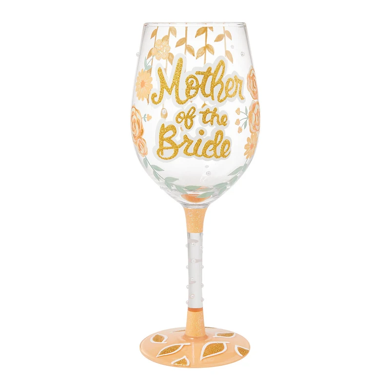 Lolita Mother of the Bride Handpainted Wine Glass, 15 oz. for only USD 34.99 | Hallmark