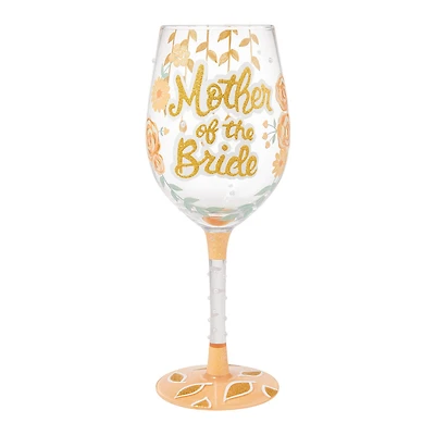 Lolita Mother of the Bride Handpainted Wine Glass, 15 oz. for only USD 34.99 | Hallmark