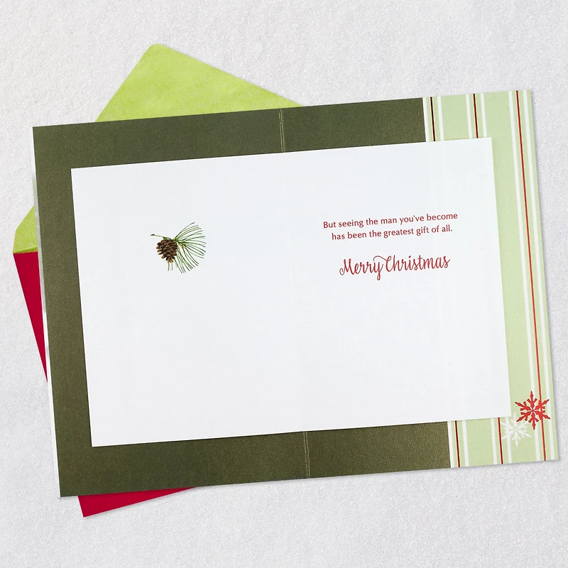So Proud of the Man You've Become Christmas Card for Grandson for only USD 4.99 | Hallmark