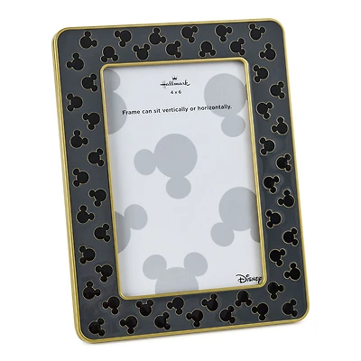 Disney Mickey Mouse Silhouettes Gray Metal Picture Frame, 4x6 for only USD 29.99 | Hallmark