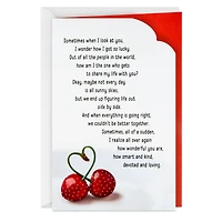 Lucky to Spend Every Day With You Romantic Valentine's Day Card for only USD 5.99 | Hallmark