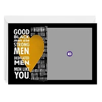 Personalized Good Black Men Like You Photo Card for only USD 4.99 | Hallmark