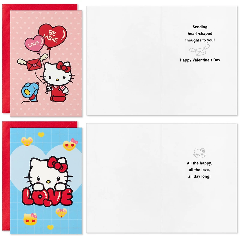 Hello Kitty Happy Day Assorted Valentine's Day Cards, Pack of 36 for only USD 19.99 | Hallmark