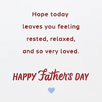 It's Your Day to Relax and Enjoy Father's Day Card for Son for only USD 6.99 | Hallmark