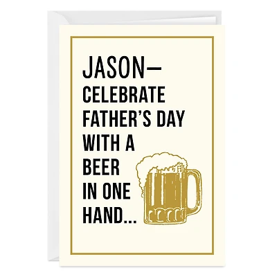 Personalized Beer Mug Card for only USD 4.99 | Hallmark