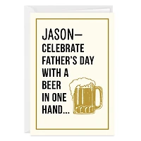 Personalized Beer Mug Card for only USD 4.99 | Hallmark