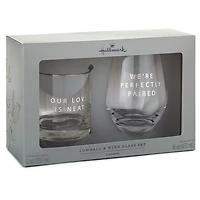 Lowball and Stemless Wine Glass, Set of 2 for only USD 34.99 | Hallmark