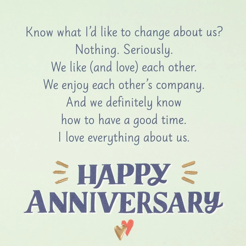 Me Plus You Forever Romantic Anniversary Card for only USD 5.59 | Hallmark