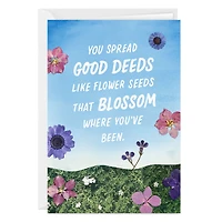 Good Deeds Blossom Custom Thank You Card for only USD 4.99 | Hallmark
