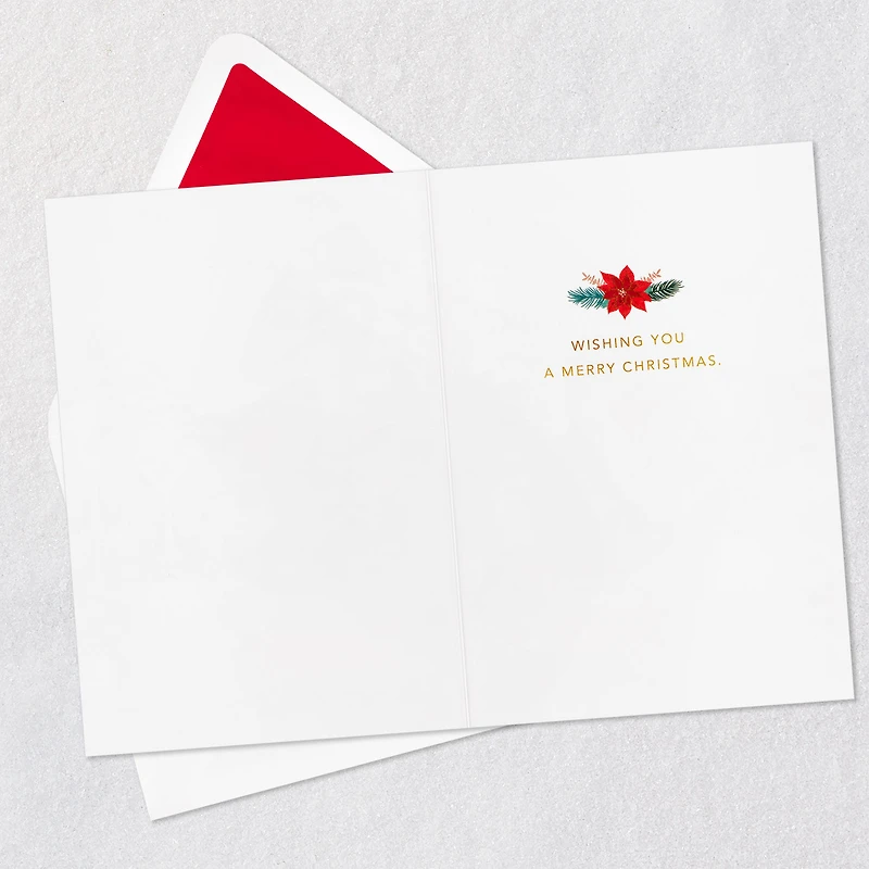 Poinsettias and Holly Quilled Paper Handmade Christmas Card for only USD 13.59 | Hallmark