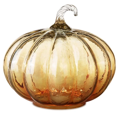 Glass Pumpkin Tabletop Decoration, 7.5" for only USD 19.99 | Hallmark
