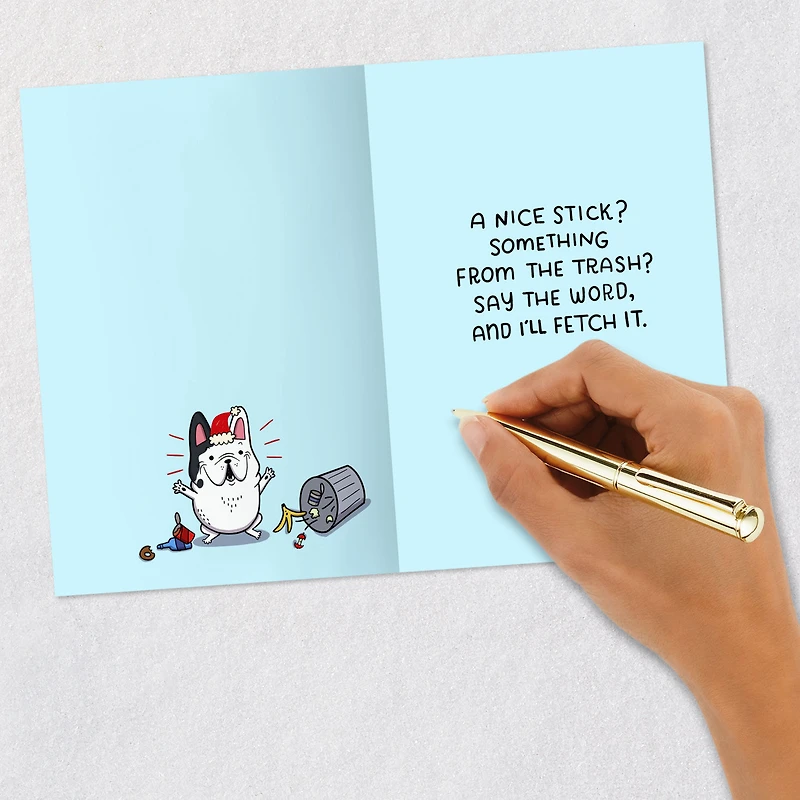 Best Hooman Ever Funny Christmas Card From Dog for only USD 2.99 | Hallmark
