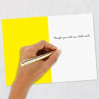 A Little Smile Funny Encouragement Card for only USD 3.99 | Hallmark