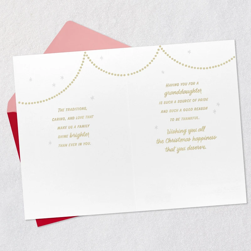 You Make Our Family Tree More Beautiful Christmas Card for Granddaughter for only USD 5.99 | Hallmark