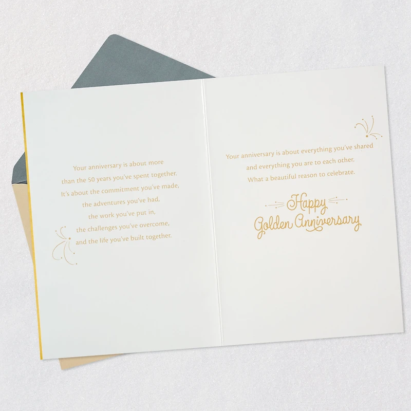 Everything You've Shared 50th Anniversary Card for Couple for only USD 6.59 | Hallmark