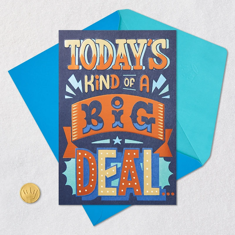 Kind of a Big Deal Birthday Card for only USD 4.99 | Hallmark